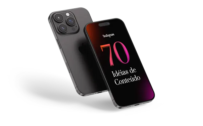 Guia com 70 ideias de conteúdo no celular